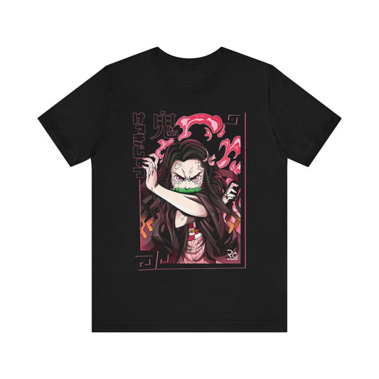 Demon Slayer Nezuko Unisex Otaku Short Sleeve Tee - Bigem's Otaku BoutiqueT-Shirt31397204749128606743Demon Slayer Nezuko Unisex Otaku Short Sleeve TeeT-ShirtPrintifyBigem's Otaku BoutiqueDemon Slayer Nezuko Unisex Otaku Short Sleeve Tee31397204749128606743BlackSCrew neckDTGCotton