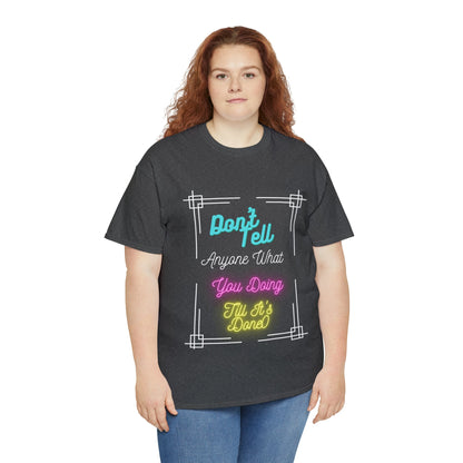 Don't Tell Unisex Heavy Cotton Tee - Bigem's Otaku BoutiqueT-Shirt60667609247256200157Don't Tell Unisex Heavy Cotton TeeT-ShirtPrintifyBigem's Otaku Boutique60667609247256200157NavySDTGMen's ClothingCrew neck