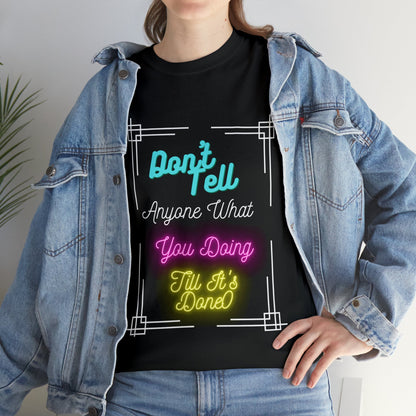 Don't Tell Unisex Heavy Cotton Tee - Bigem's Otaku BoutiqueT-Shirt60667609247256200157Don't Tell Unisex Heavy Cotton TeeT-ShirtPrintifyBigem's Otaku Boutique60667609247256200157NavySDTGMen's ClothingCrew neck