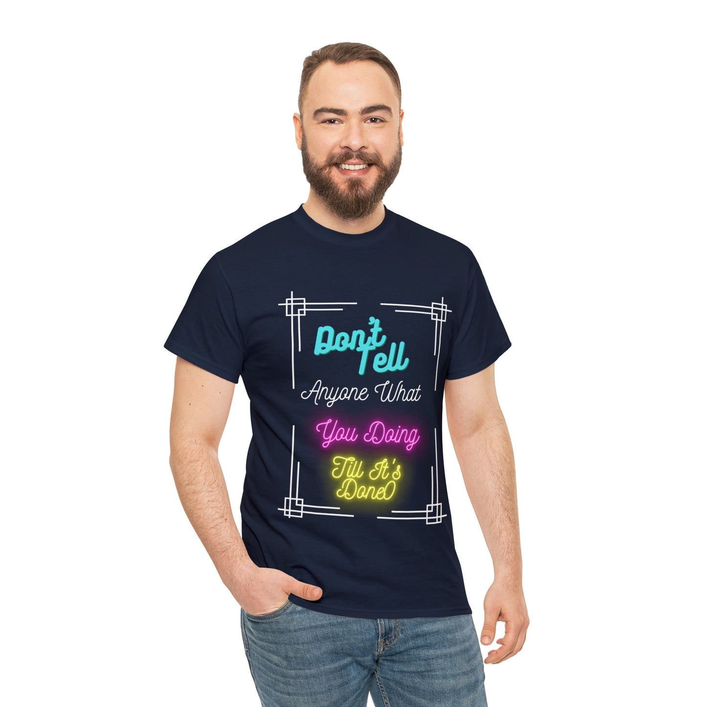 Don't Tell Unisex Heavy Cotton Tee - Bigem's Otaku BoutiqueT-Shirt60667609247256200157Don't Tell Unisex Heavy Cotton TeeT-ShirtPrintifyBigem's Otaku Boutique60667609247256200157NavySDTGMen's ClothingCrew neck