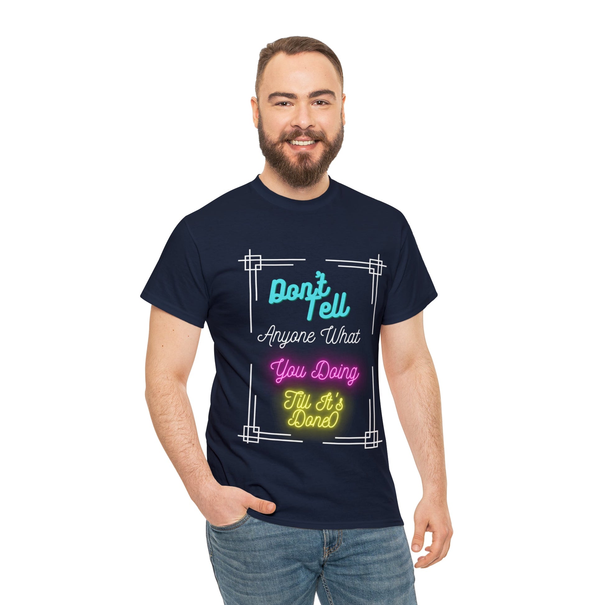 Don't Tell Unisex Heavy Cotton Tee - Bigem's Otaku BoutiqueT-Shirt60667609247256200157Don't Tell Unisex Heavy Cotton TeeT-ShirtPrintifyBigem's Otaku Boutique60667609247256200157NavySDTGMen's ClothingCrew neck