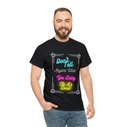 Don't Tell Unisex Heavy Cotton Tee - Bigem's Otaku BoutiqueT-Shirt60667609247256200157Don't Tell Unisex Heavy Cotton TeeT-ShirtPrintifyBigem's Otaku Boutique60667609247256200157NavySDTGMen's ClothingCrew neck