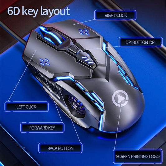 Dragon 6 Buttons 3200 DPI Gaming Mouse - Bigem's Otaku BoutiqueMobile & Laptop AccessoriesONCA2022080201ANET-GRYDragon 6 Buttons 3200 DPI Gaming MouseMobile & Laptop AccessoriesYellow PandoraBigem's Otaku BoutiqueONCA2022080201ANET-GRYGrayGadgetsGamingComputer