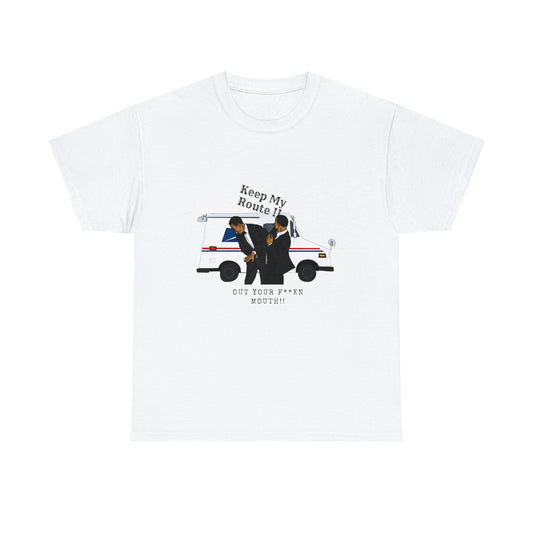 Get My Route Out Your Fuckin Mouth /Will Smith Slap / Chris Rock / Mail man Unisex Heavy Cotton Tee - Bigem's Otaku BoutiqueT-Shirt20397193630876369777Get My Route Out Your Fuckin Mouth /Will Smith Slap / Chris Rock / Mail man Unisex Heavy Cotton TeeT-ShirtPrintifyBigem's Otaku Boutique20397193630876369777WhiteSCrew neckDTGBack to School