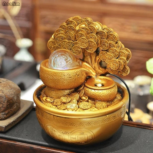 Gold Money Tree Water Fountain - Bigem's Otaku Boutique1133539_HSVROTHGold Money Tree Water FountainBigem's Otaku Boutique Bigem's Otaku Boutique1133539_HSVROTHGold220V European standard converterFeng ShuiOrnamentsDecoration