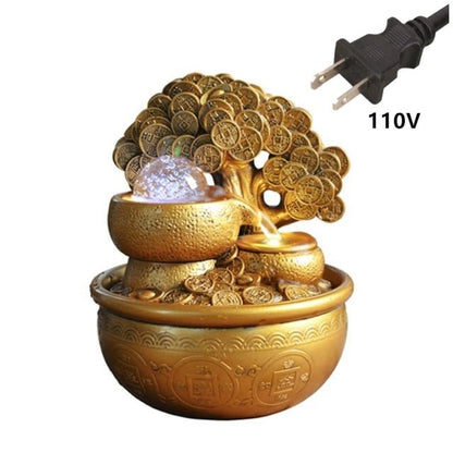 Gold Money Tree Water Fountain - Bigem's Otaku Boutique1133539_HSVROTHGold Money Tree Water FountainBigem's Otaku Boutique Bigem's Otaku Boutique1133539_HSVROTHGold220V European standard converterFeng ShuiOrnamentsDecoration