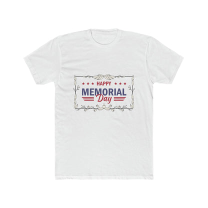 Happy Memorial Day Cotton Crew Tee - Bigem's Otaku BoutiqueT-Shirt25794325882067038184Happy Memorial Day Cotton Crew TeeT-ShirtPrintifyBigem's Otaku Boutique25794325882067038184Solid WhiteSMen's ClothingT-shirtsDTG