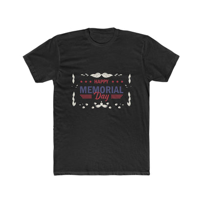 Happy Memorial Day Cotton Crew Tee - Bigem's Otaku BoutiqueT-Shirt30121223641418175896Happy Memorial Day Cotton Crew TeeT-ShirtPrintifyBigem's Otaku Boutique30121223641418175896Solid BlackSMen's ClothingT-shirtsDTG
