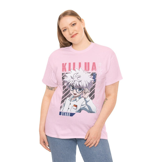 HUNTER X HUNTER KILLUA Unisex Heavy Cotton Tee - Bigem's Otaku BoutiqueT-Shirt27158853150559977319HUNTER X HUNTER KILLUA Unisex Heavy Cotton TeeT-ShirtPrintifyBigem's Otaku BoutiqueHUNTER X HUNTER KILLUA Unisex Heavy Cotton Tee27158853150559977319Light PinkSDTGMen's ClothingCrew neck