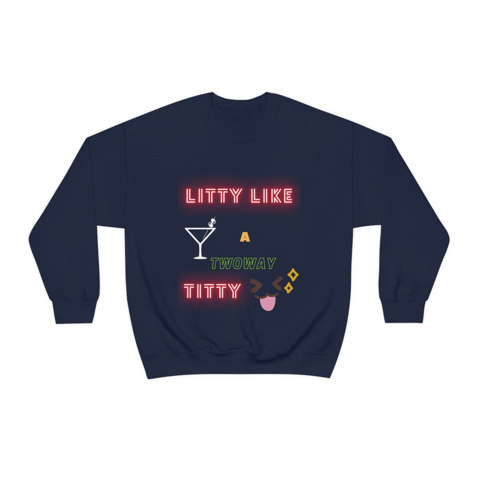 Litty Collection Unisex Heavy Blend Crewneck Sweatshirt - Bigem's Otaku BoutiqueSweatshirt13047501752053273065Litty Collection Unisex Heavy Blend Crewneck SweatshirtSweatshirtPrintifyBigem's Otaku Boutique13047501752053273065SNavyCrew neckDTGBack to School