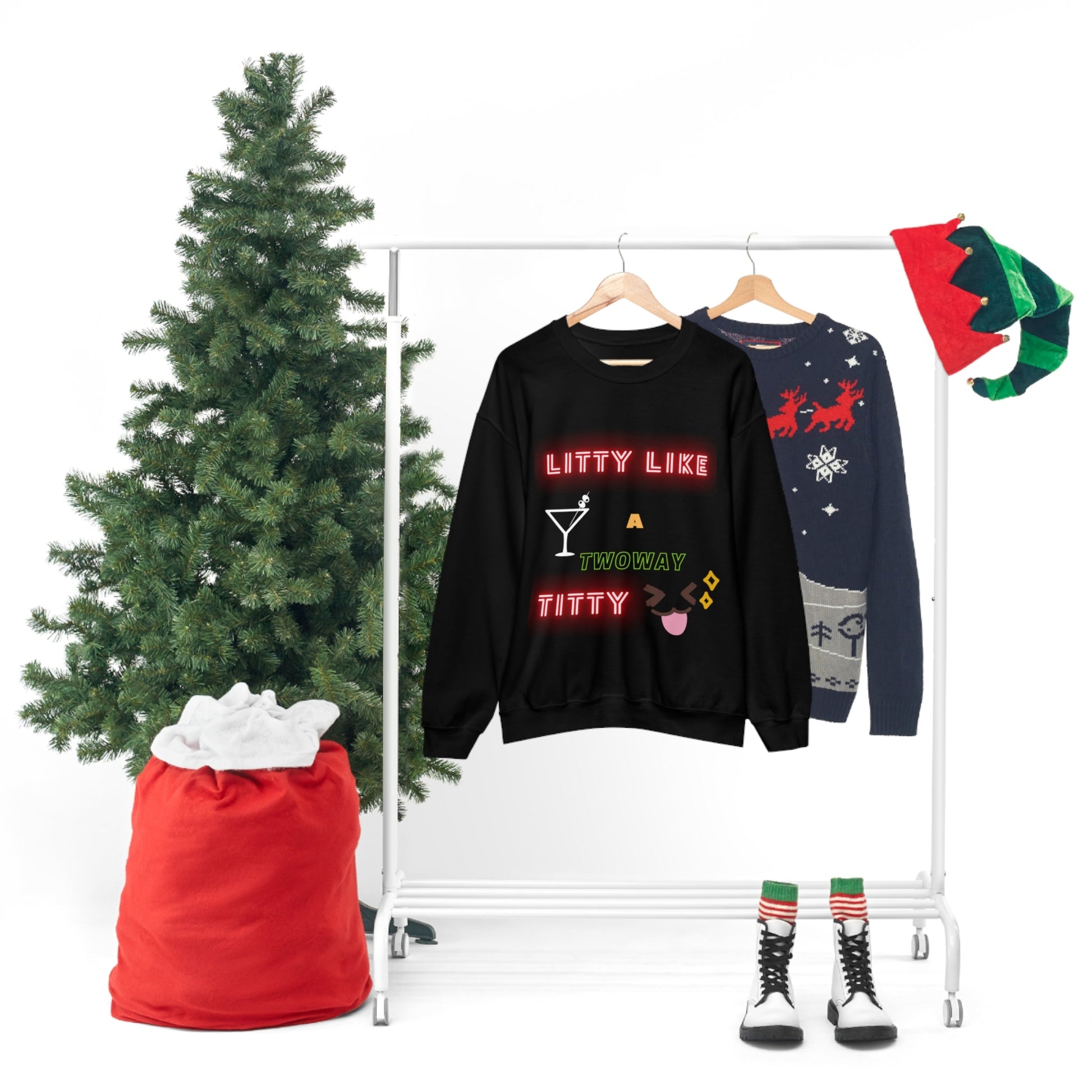 Litty Collection Unisex Heavy Blend Crewneck Sweatshirt - Bigem's Otaku BoutiqueSweatshirt16467653435175608239Litty Collection Unisex Heavy Blend Crewneck SweatshirtSweatshirtPrintifyBigem's Otaku Boutique16467653435175608239SBlackCrew neckDTGBack to School