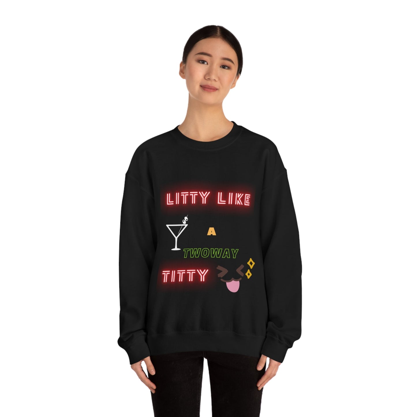 Litty Collection Unisex Heavy Blend Crewneck Sweatshirt - Bigem's Otaku BoutiqueSweatshirt16467653435175608239Litty Collection Unisex Heavy Blend Crewneck SweatshirtSweatshirtPrintifyBigem's Otaku Boutique16467653435175608239SBlackCrew neckDTGBack to School