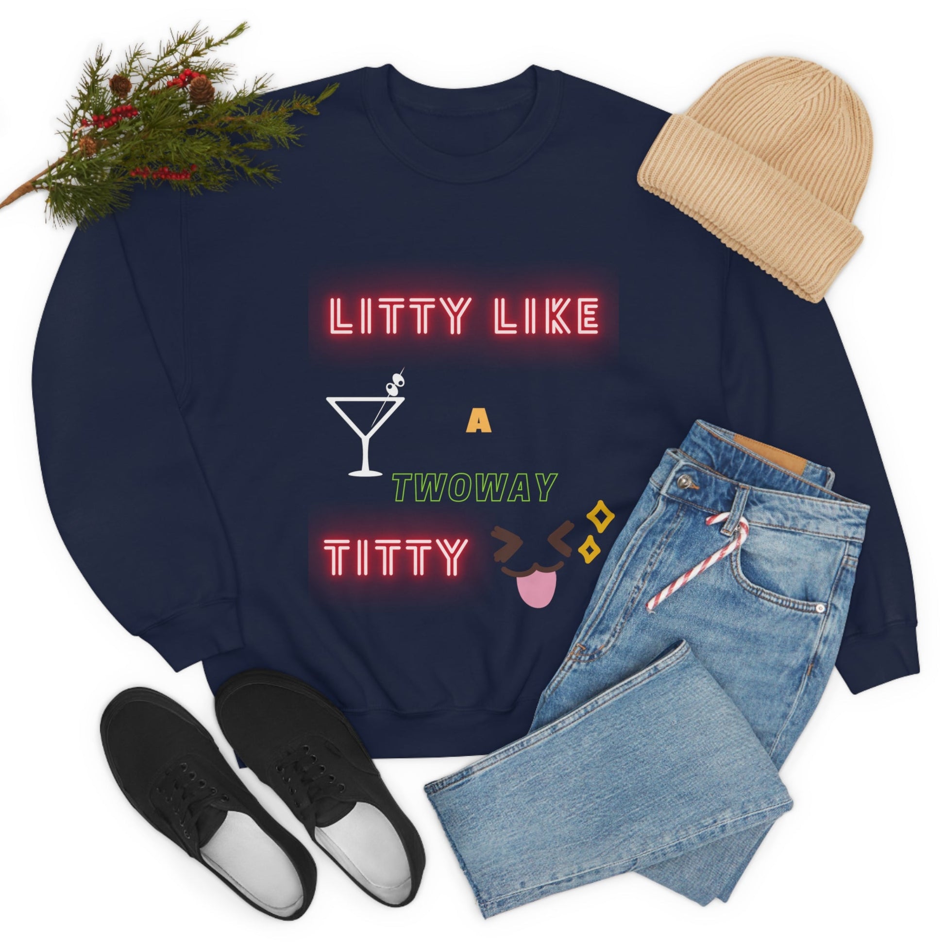 Litty Collection Unisex Heavy Blend Crewneck Sweatshirt - Bigem's Otaku BoutiqueSweatshirt16467653435175608239Litty Collection Unisex Heavy Blend Crewneck SweatshirtSweatshirtPrintifyBigem's Otaku Boutique16467653435175608239SBlackCrew neckDTGBack to School