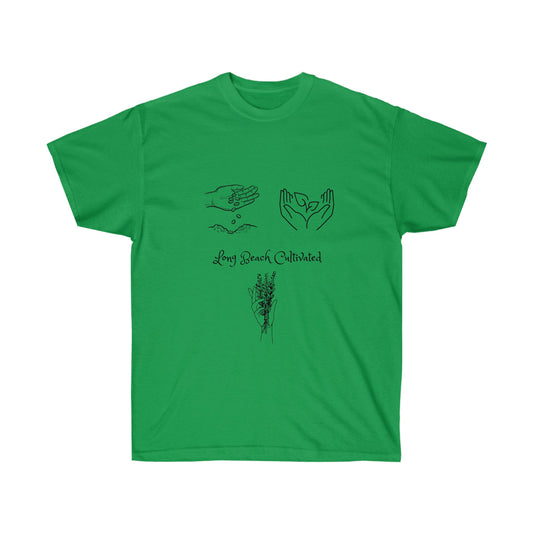 Long Beach Cultivated Unisex Ultra Cotton Tee - Bigem's Otaku BoutiqueT-Shirt31139198004829550937Long Beach Cultivated Unisex Ultra Cotton TeeT-ShirtPrintifyBigem's Otaku Boutique31139198004829550937Irish GreenSDTGMen's ClothingCrew neck