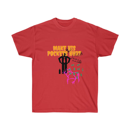 Make his Pockets Hurt Collection Unisex Ultra Cotton Tee - Bigem's Otaku BoutiqueT-Shirt12192960827614855958Make his Pockets Hurt Collection Unisex Ultra Cotton TeeT-ShirtPrintifyBigem's Otaku Boutique12192960827614855958RedSDTGMen's ClothingCrew neck