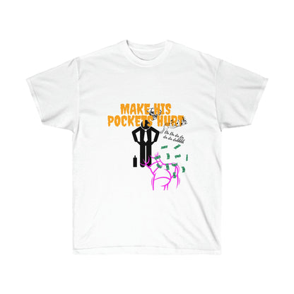Make his Pockets Hurt Collection Unisex Ultra Cotton Tee - Bigem's Otaku BoutiqueT-Shirt30317995758982003101Make his Pockets Hurt Collection Unisex Ultra Cotton TeeT-ShirtPrintifyBigem's Otaku Boutique30317995758982003101WhiteSDTGMen's ClothingCrew neck