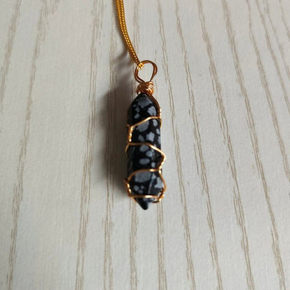 Natural Stone Pendant Necklace - Bigem's Otaku Boutique701071_PTDDT7ENatural Stone Pendant NecklaceBigem's Otaku Boutique Bigem's Otaku Boutique701071_PTDDT7ESnowflakeNecklacePendantJewelry