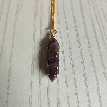 Natural Stone Pendant Necklace - Bigem's Otaku Boutique701071_Q7C193PNatural Stone Pendant NecklaceBigem's Otaku Boutique Bigem's Otaku Boutique701071_Q7C193PAmethystNecklacePendantJewelry