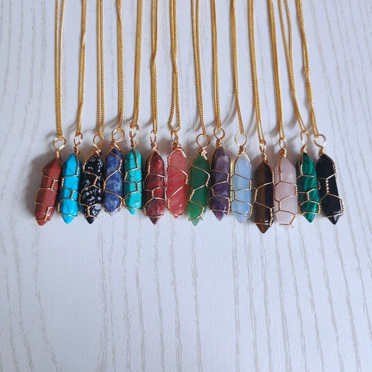 Natural Stone Pendant Necklace - Bigem's Otaku Boutique701071_UZERLYDNatural Stone Pendant NecklaceBigem's Otaku Boutique Bigem's Otaku Boutique701071_UZERLYDBlack SpectroliteNecklacePendantJewelry