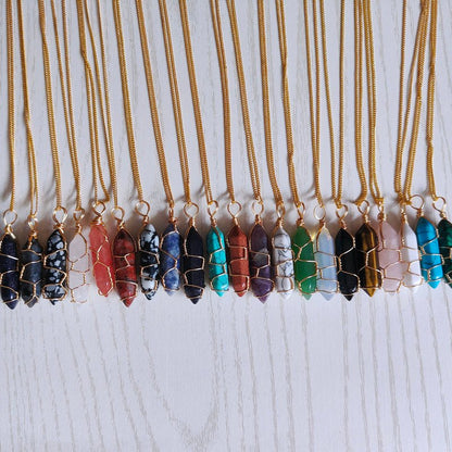 Natural Stone Pendant Necklace - Bigem's Otaku Boutique701071_UZERLYDNatural Stone Pendant NecklaceBigem's Otaku Boutique Bigem's Otaku Boutique701071_UZERLYDBlack SpectroliteNecklacePendantJewelry