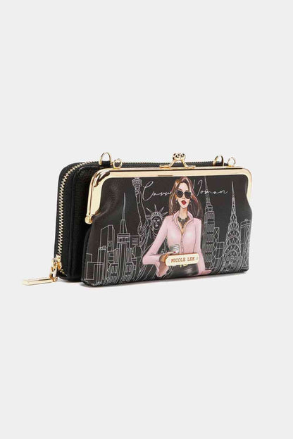 Nicole Lee USA Signature Kiss Lock Crossbody Wallet - Bigem's Otaku Boutique101300315650853Nicole Lee USA Signature Kiss Lock Crossbody WalletTrendsiBigem's Otaku Boutique101300315650853Career WomanOne SizeShip from USANicole Lee USA