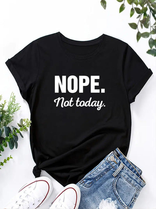 NOT TODAY T-SHIRT - Bigem's Otaku BoutiqueT-shirtsnntss22NOT TODAY T-SHIRTT-shirtsBrown EpimetheusBigem's Otaku Boutiquenntss22SOuterwear