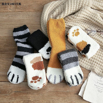 Paw Print Socks - Bigem's Otaku BoutiqueHT353-01Paw Print SocksBigem's Otaku Boutique Bigem's Otaku BoutiqueHT353-01Crossbar Black1 pairSocksGils Socks