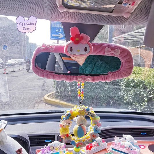 Plush Car Rear View Mirror - Bigem's Otaku BoutiqueasdfadsvsadcaPlush Car Rear View MirrorBigem's Otaku Boutique Bigem's Otaku BoutiqueasdfadsvsadcaMy MelodyMirrorPlushCar