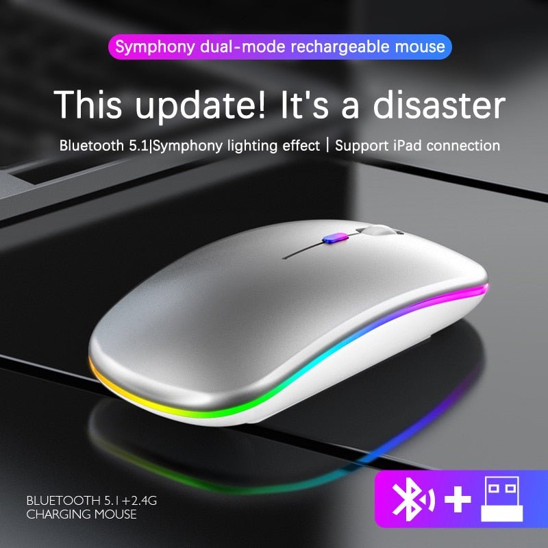 RGB Wireless Bluetooth Mouse - Bigem's Otaku BoutiqueMobile & Laptop AccessoriesND01022368GMA-GLDRGB Wireless Bluetooth MouseMobile & Laptop AccessoriesYellow PandoraBigem's Otaku BoutiqueND01022368GMA-GLDGoldgaming mouseGaming Mouse & Controllersbluetooth mouse