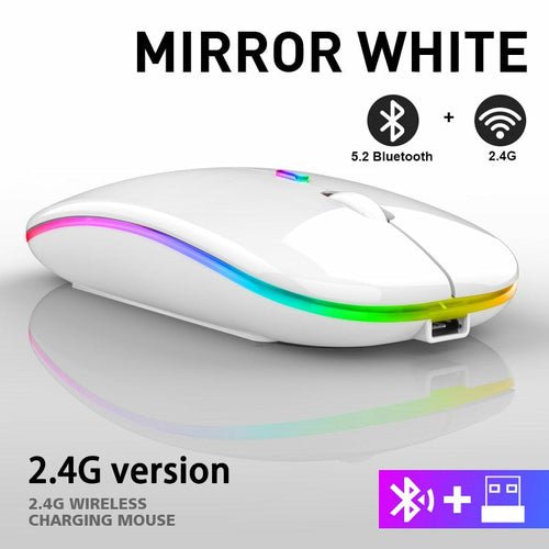 RGB Wireless Bluetooth Mouse - Bigem's Otaku BoutiqueMobile & Laptop AccessoriesND01022368GMA-WHTRGB Wireless Bluetooth MouseMobile & Laptop AccessoriesYellow PandoraBigem's Otaku BoutiqueND01022368GMA-WHTWhitegaming mouseGaming Mouse & Controllersbluetooth mouse