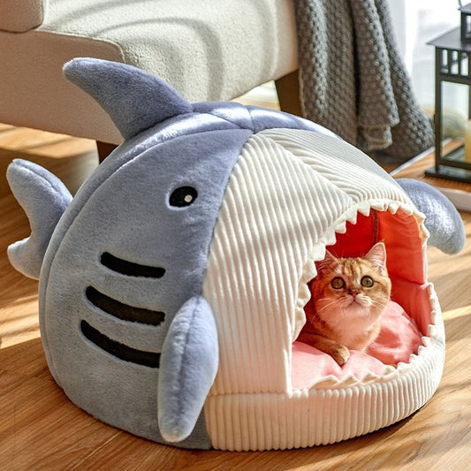 The Shark Pet Bed - Bigem's Otaku Boutique1200981_YMJ001(40x40x42The Shark Pet BedBigem's Otaku Boutique Bigem's Otaku Boutique1200981_YMJ001(40x40x42Shark GraySmallPetSharkBed