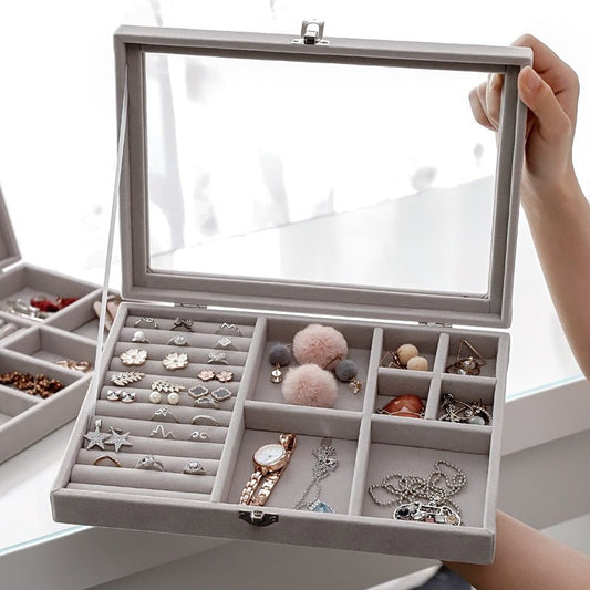 Velvet Jewelry Organizer - Bigem's Otaku Boutique750560_QBAX57RVelvet Jewelry OrganizerBigem's Otaku Boutique Bigem's Otaku Boutique750560_QBAX57R19Jewelry OrganizerBox Tray Holder