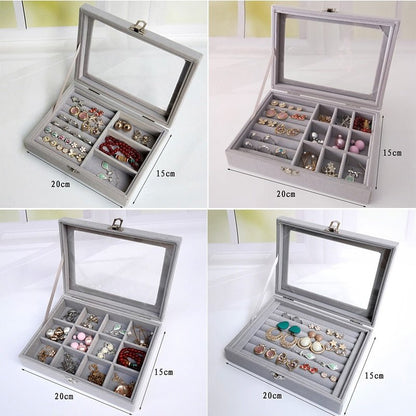 Velvet Jewelry Organizer - Bigem's Otaku Boutique750560_QBAX57RVelvet Jewelry OrganizerBigem's Otaku Boutique Bigem's Otaku Boutique750560_QBAX57R19Jewelry OrganizerBox Tray Holder
