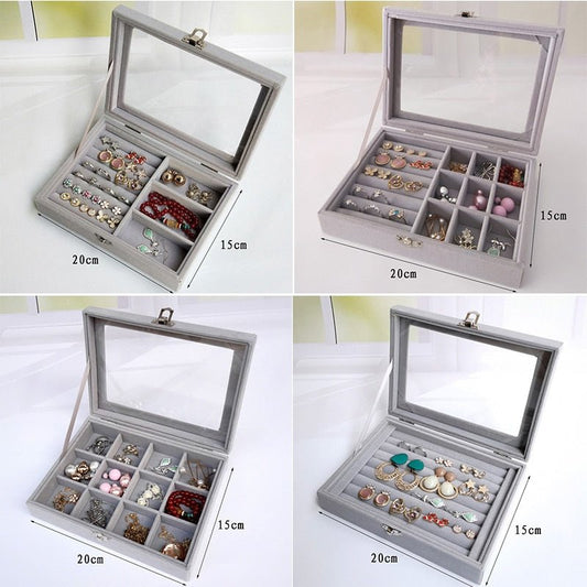 Velvet Jewelry Organizer - Bigem's Otaku Boutique750560_QBAX57RVelvet Jewelry OrganizerBigem's Otaku Boutique Bigem's Otaku Boutique750560_QBAX57R19Jewelry OrganizerBox Tray Holder