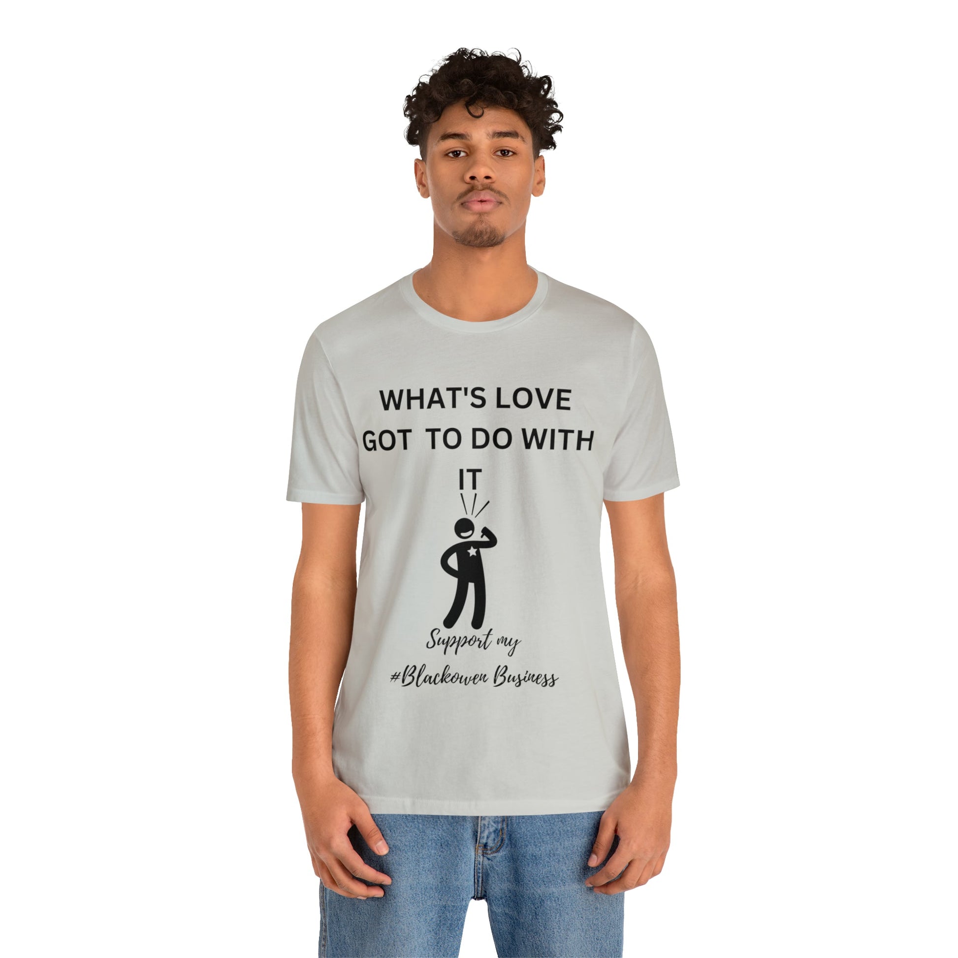 What's Love Got To Do With It Unisex Jersey Short Sleeve Tee - Bigem's Otaku BoutiqueT-Shirt82069222277688865228What's Love Got To Do With It Unisex Jersey Short Sleeve TeeT-ShirtPrintifyBigem's Otaku Boutique82069222277688865228WhiteSCrew neckDTGCotton
