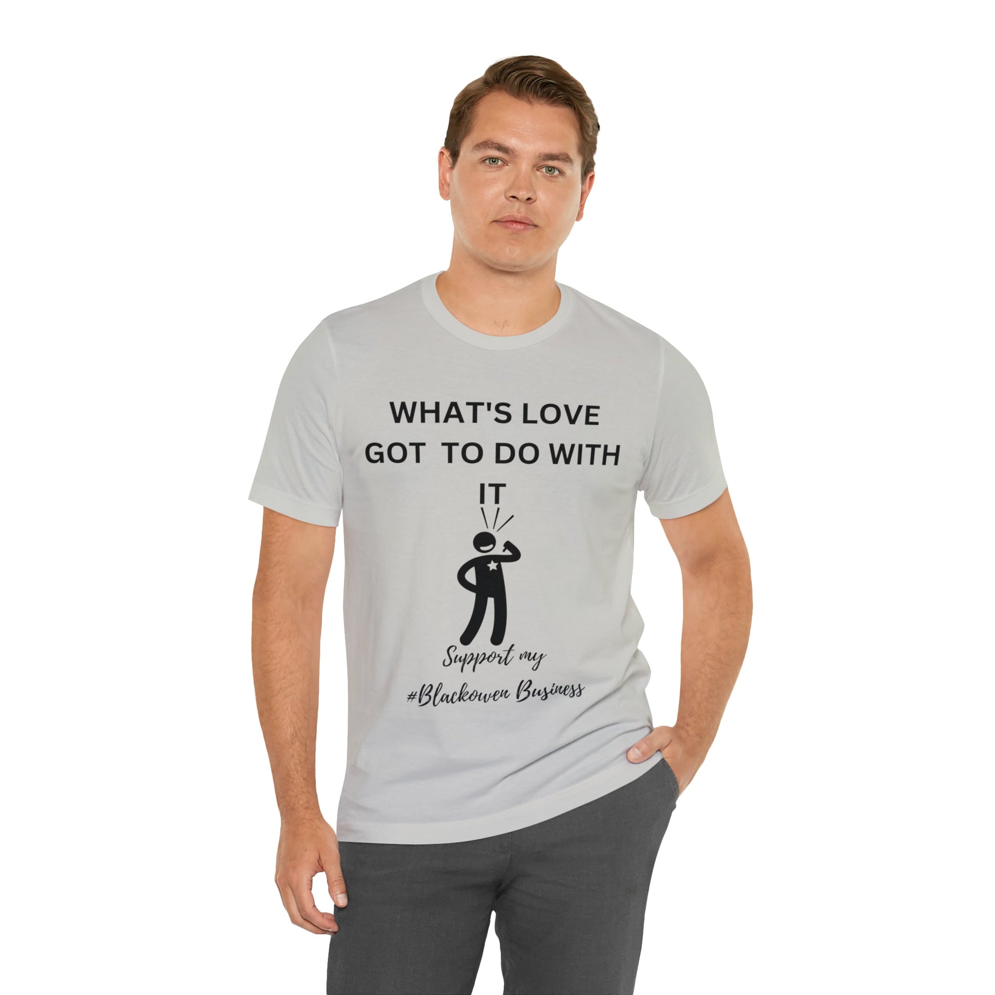 What's Love Got To Do With It Unisex Jersey Short Sleeve Tee - Bigem's Otaku BoutiqueT-Shirt82069222277688865228What's Love Got To Do With It Unisex Jersey Short Sleeve TeeT-ShirtPrintifyBigem's Otaku Boutique82069222277688865228WhiteSCrew neckDTGCotton