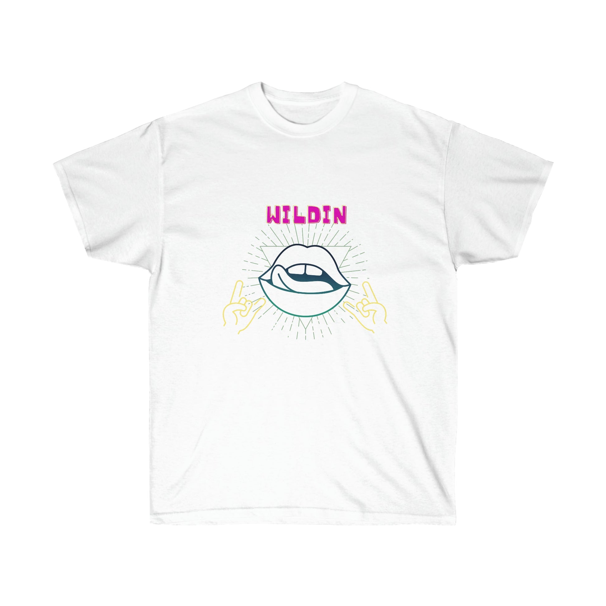 Wildin Unisex Ultra Cotton Tee /Women Apparel/ Men Apparel / Graphic t-shirt/ Cool / Vintage t-shirt - Bigem's Otaku BoutiqueT-Shirt25644869986832821949Wildin Unisex Ultra Cotton Tee /Women Apparel/ Men Apparel / Graphic t-shirt/ Cool / Vintage t-shirtT-ShirtPrintifyBigem's Otaku Boutique25644869986832821949WhiteSDTGMen's ClothingCrew neck